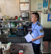 龙监管所将对期限整改的餐饮店进行“回头看”